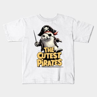 Harp Seal - The Cutest Pirates Kids T-Shirt